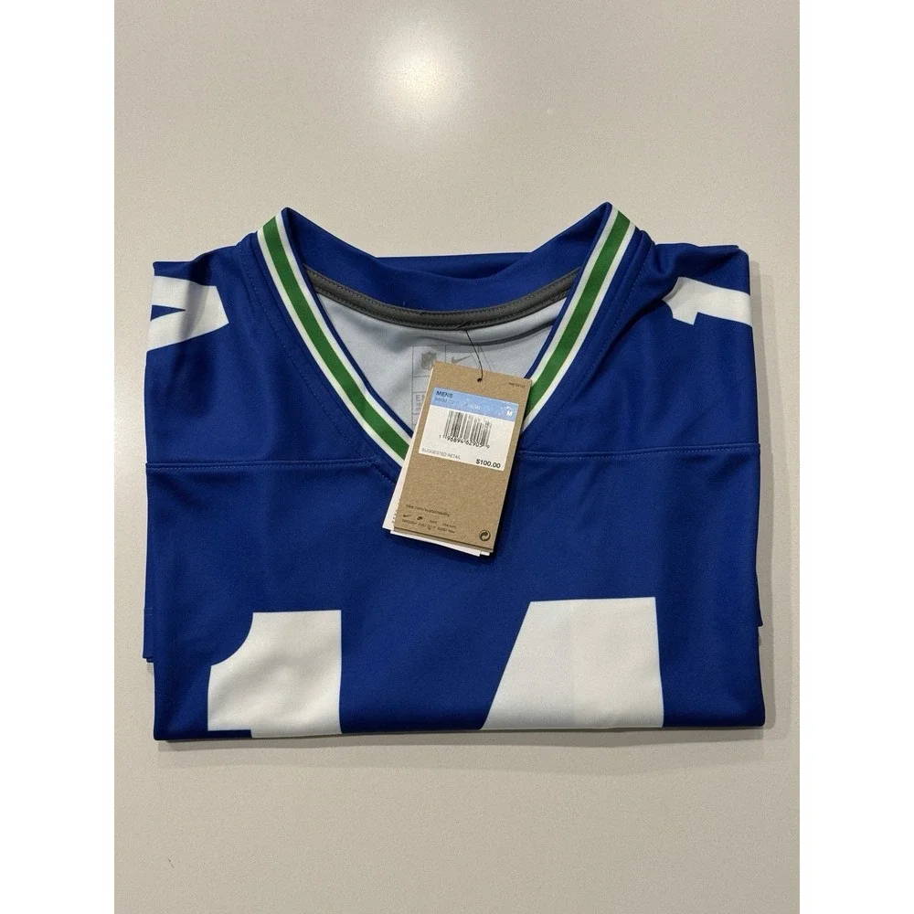Nike Men's Seattle Seahawks #14 DK Metcalf Jersey 94NM-03LD-78F-4W0 Size Medium